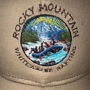 Rocky Mountain Whitewater Rafting Staff Hat! New